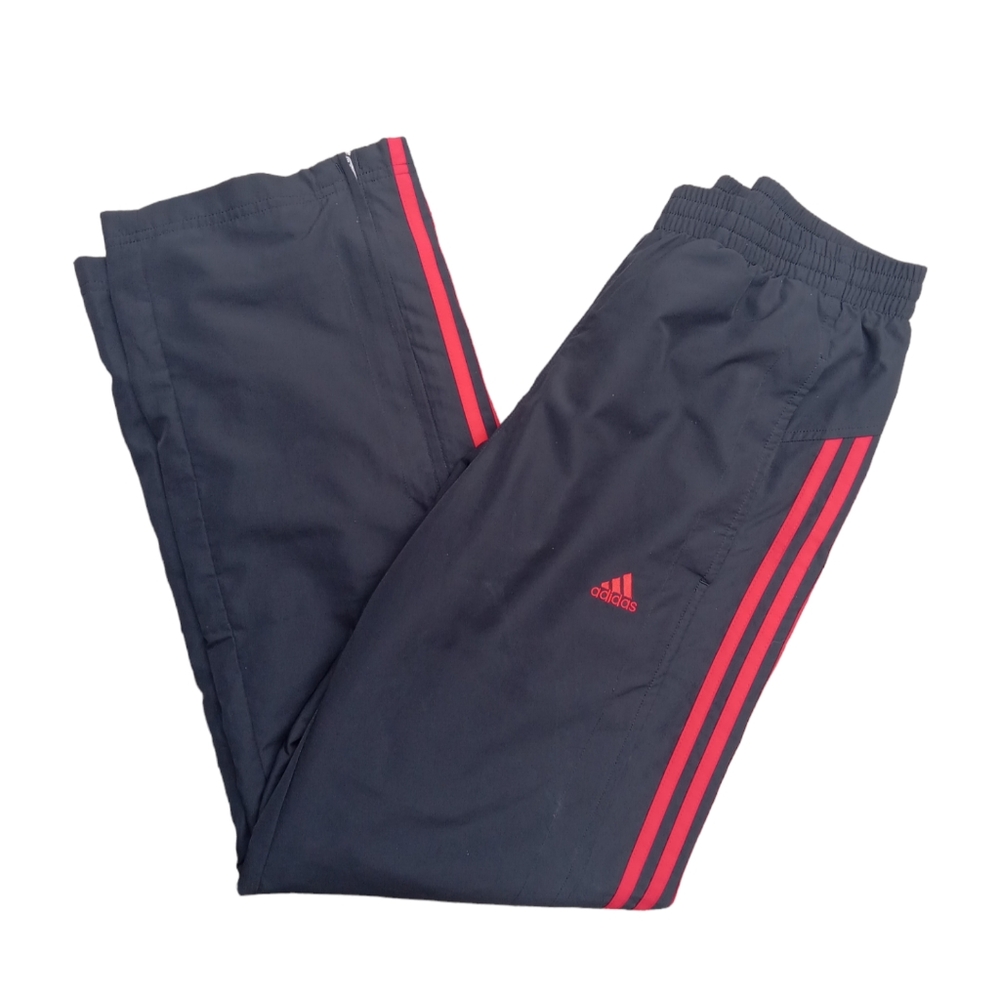 Adidas Y2K Black & Red Medium Athletic Track Pants